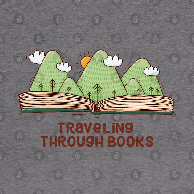 traveling through books by Tania Tania